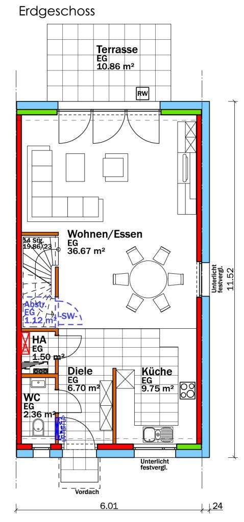 Immobilie in Ehrenkirchen - Noch 3 von 4 EFRH in Norsingen verfügbar – QNG-zertifiziert,  zukunftssicher 
 - Bild 2