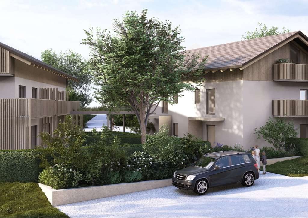 Immobilie in Riedering - Moderne Maisonette-Wohnung mit zwei Balkonen in Holzmassivbauweise, fußläufig zum Simssee - Bild 3