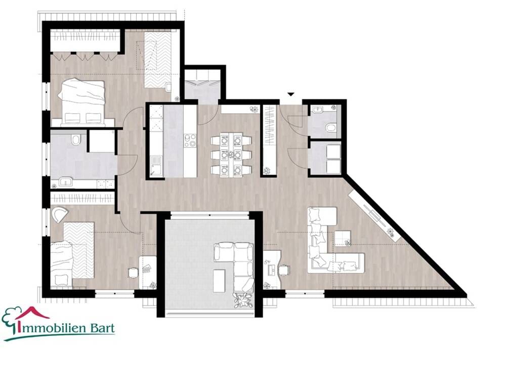 Immobilie in Palzem - GESTALTEN SIE IHR ZUHAUSE NACH IHREN WÜNSCHEN! ATTRAKTIVE 126 M² DACHGESCHOSSWOHNUNG! - Bild 0