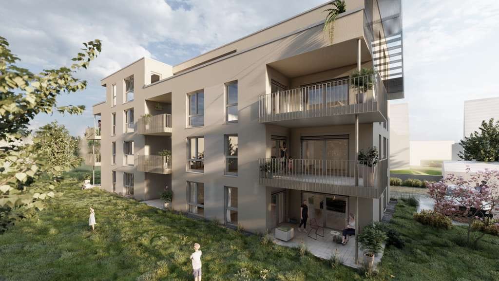 Immobilie in Hülben - Ein zeitgemäßes Zuhause: 3,5-Zimmer-Wohnung mit Balkon und modernstem Neubaustandard - Bild 2