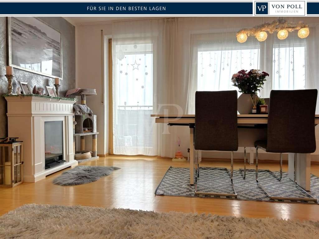 Immobilie in Möglingen - Gepflegte 3-Zimmer-Wohnung mit zwei Balkonen und neuer Einbauküche - Bild 0