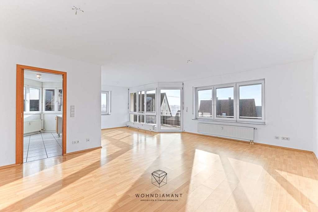 Immobilie in Aspach - Ein Zuhause zum Wohlfühlen 🏡✨ – Lichtdurchflutete 3,5-Zimmer-Wohnung mit Balkon ☀️🌿 - Bild 1