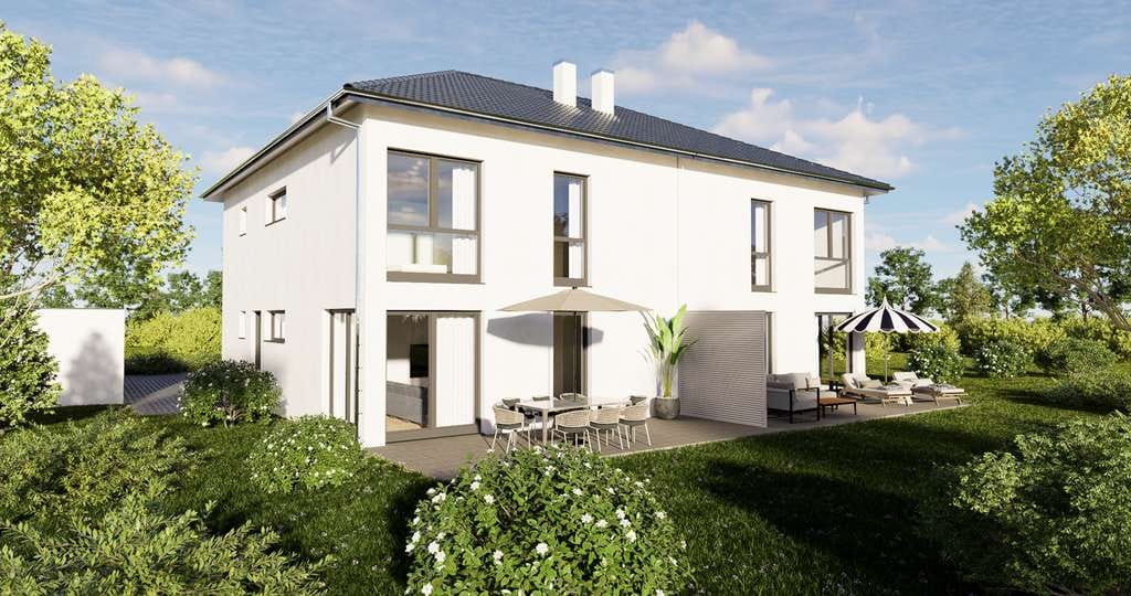Immobilie in Pilsting - Doppelhaus ›Luzern‹ – Modernes Wohnen in attraktiver Lage - Bild 0