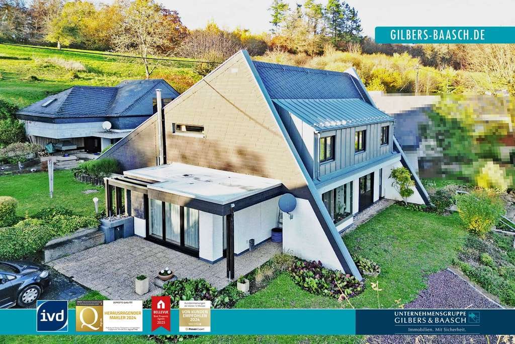 Immobilie in Newel - Newel-Beßlich: Architektenhaus mit separatem Gästehaus, Doppelgarage und weitläufigem Grundstück. - Bild 0