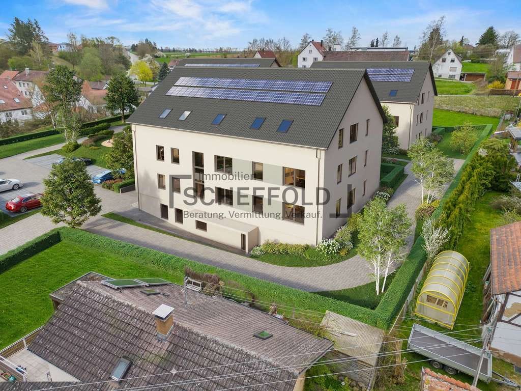 Immobilie in Achstetten - Wohnqualität! Hochwertige 2,5-Zimmer Neubau-Eigentumswohnung im Obergeschoss mit gemütlicher Loggia - Bild 3
