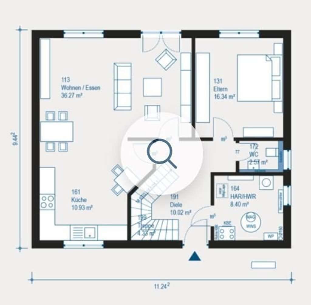 Immobilie in Schöneiche bei Berlin - Licht, Raum und Flexibilität - Das ideale Familienhaus mit großzügigen Gestaltungsmöglichkeiten - Bild 2