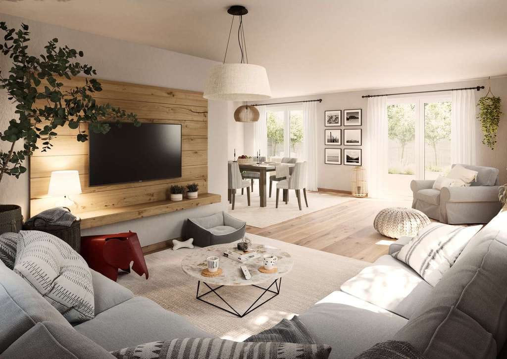 Immobilie in Frauenberg - Landhaus modern, massiv gebaut, Preis inkl. Grundstück - Bild 4