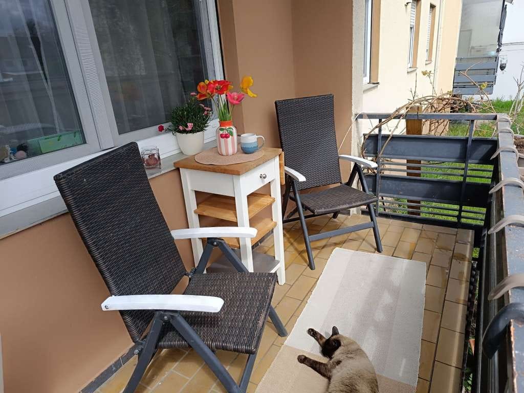 Immobilie in Auggen - TOP sanierte 3-Zimmer-Eigentumswohnung mit Gartenanteil, EBK &amp; Garage in Auggen - Bild 1