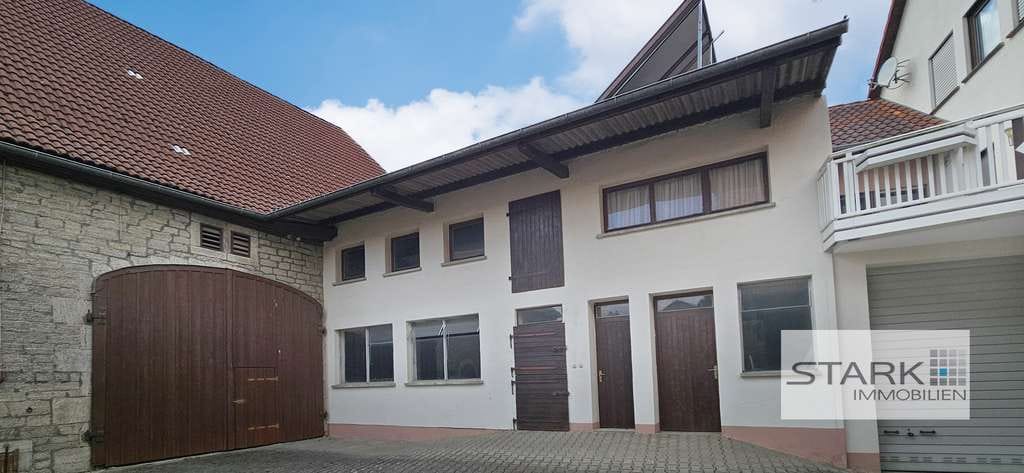 Immobilie in Wittighausen - Zweifamilienhaus mit Ausbaureserve, Nebengebäuden und PV-Anlage – gepflegter Hof mit viel Potenzial - Bild 1
