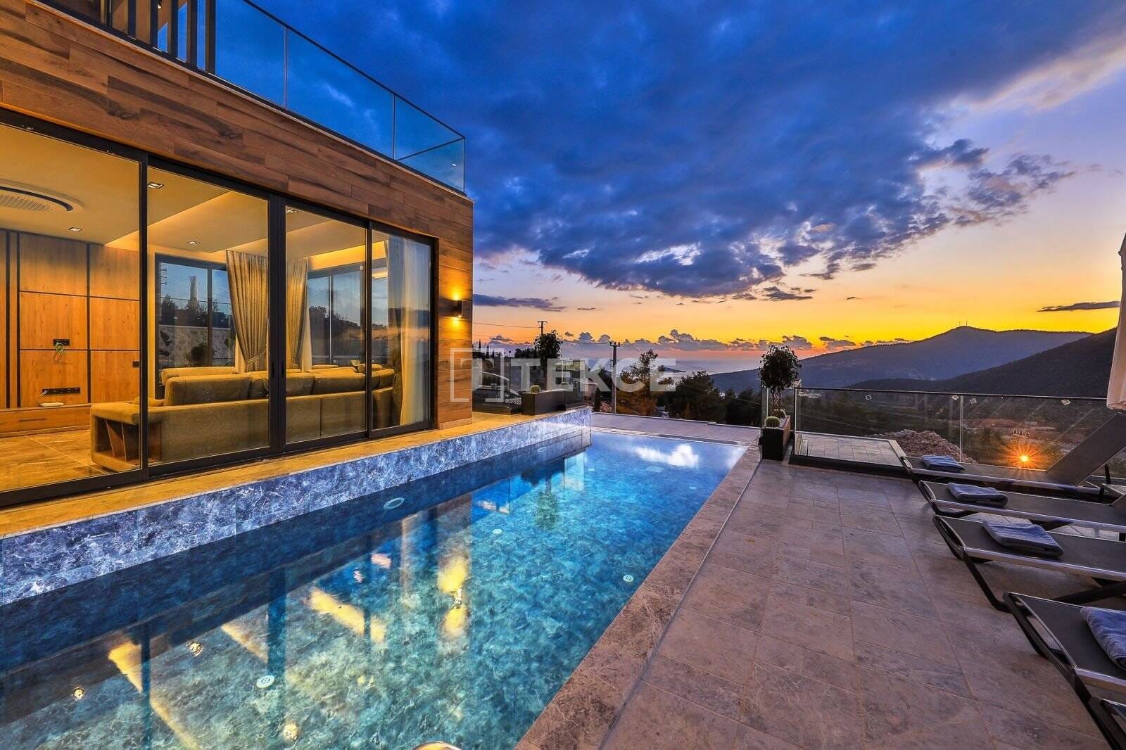 Immobilie in Paitzdorf - Villen mit Pools und Mietgarantie in Kas Kalkan - Bild 3