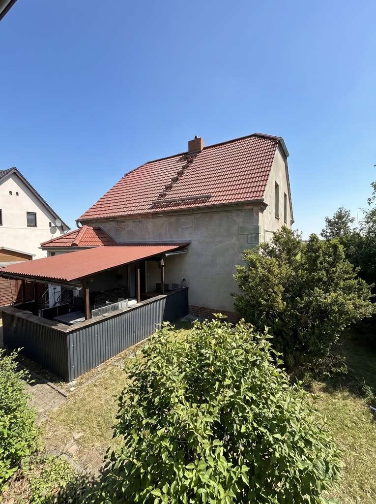 Immobilie in Niederfinow - Einfamilienhaus mit Nebengelass und weitem Blick über Wiesen und den Finowkanal - Bild 3