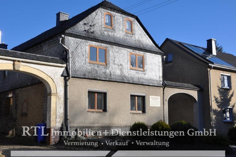 Immobilie in Saalburg-Ebersdorf - Tischlerei mit altem Bauernhof - Bild 0