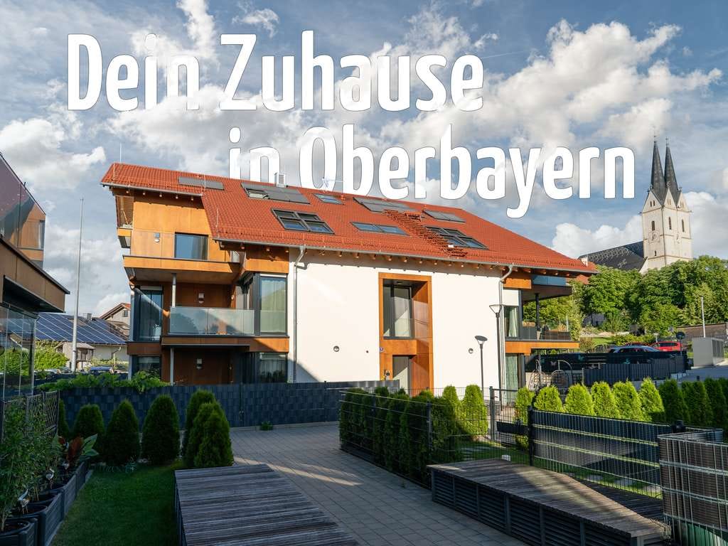 Immobilie in Tuntenhausen - Lichtdurchflutete 2-Zimmer-Wohnung mit bis zu 3,41 m Deckenhöhe, Terrasse und EEK A+ - Bild 0