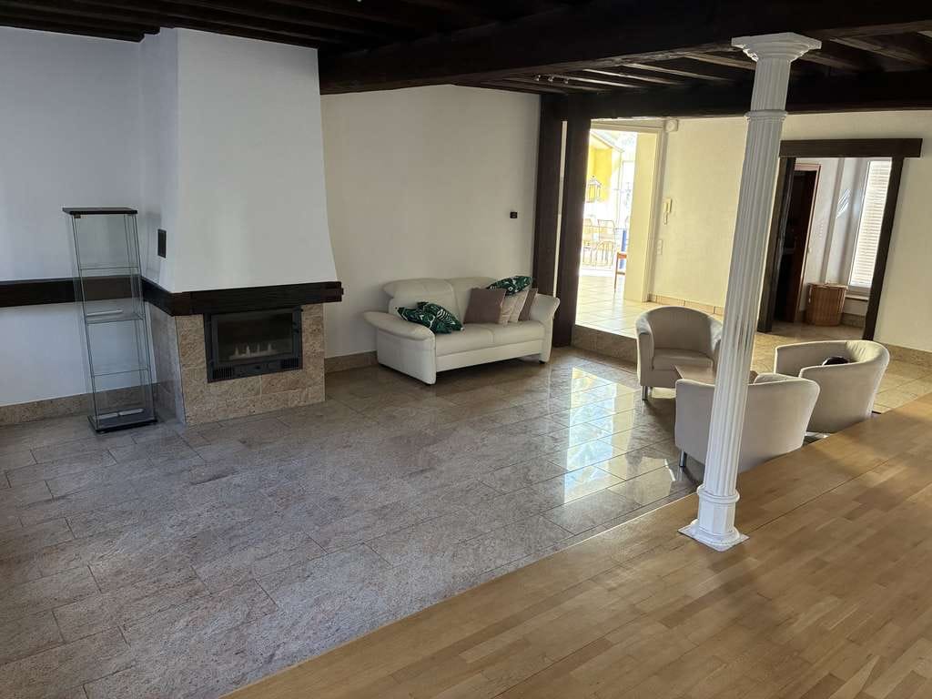 Immobilie in Großkarlbach - Außergewöhnliches Wohnhaus in ehemaliger Mühle mit Pool, großem Garten und Bachlauf – provisionsfrei - Bild 4