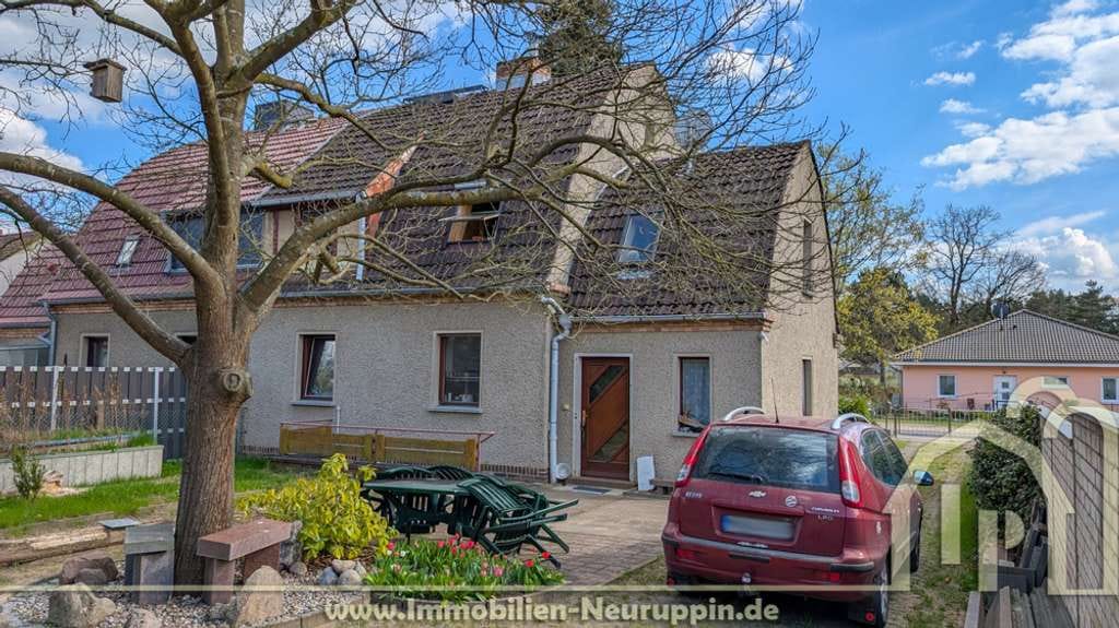 Immobilie in Neuruppin - Doppelhaushälfte mit Garage und Garten in begehrter Lage von Neuruppin - Bild 2