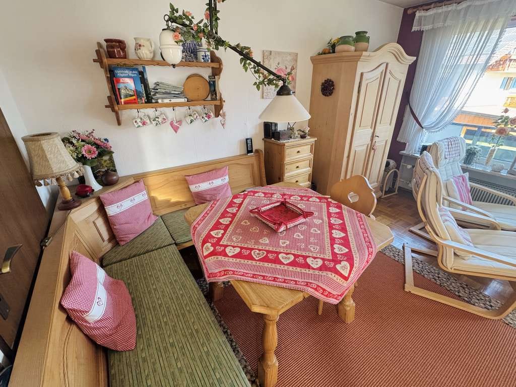 Immobilie in Fischen im Allgäu - Den Bergen nah und dem Stress fern: Schnuckeliges Apartment im malerischen Fischen - Bild 2