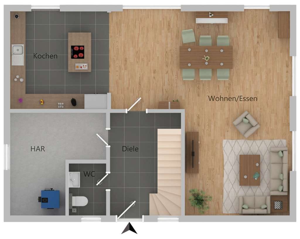 Immobilie in Bahrdorf - **Traumhaftes Einfamilienhaus - inkl. Grundstück** - Bild 1
