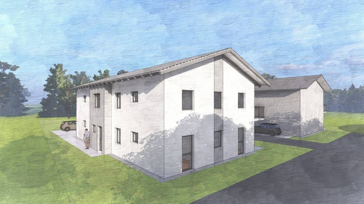 Immobilie in Cham - NEUBAU PROVISIONSFREI 2 Zimmer Eigentumswohnung - Haus 1 - OG Mitte, in Vilzing Nähe Cham - Bild 2