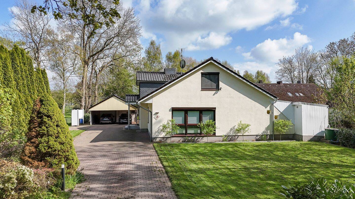 Immobilie in Kollmar - Großes Landhaus mit Pool und Wintergarten nahe der Elbe - Bild 1