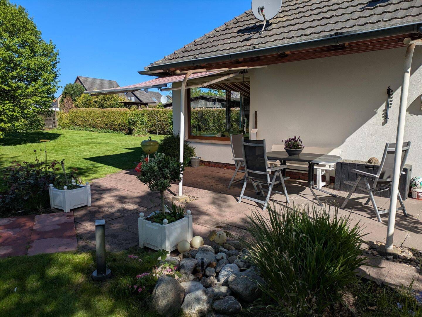Immobilie in Welver - Klasse Terrasse... mit Blick in den wunderschönen Garten - Bild 4