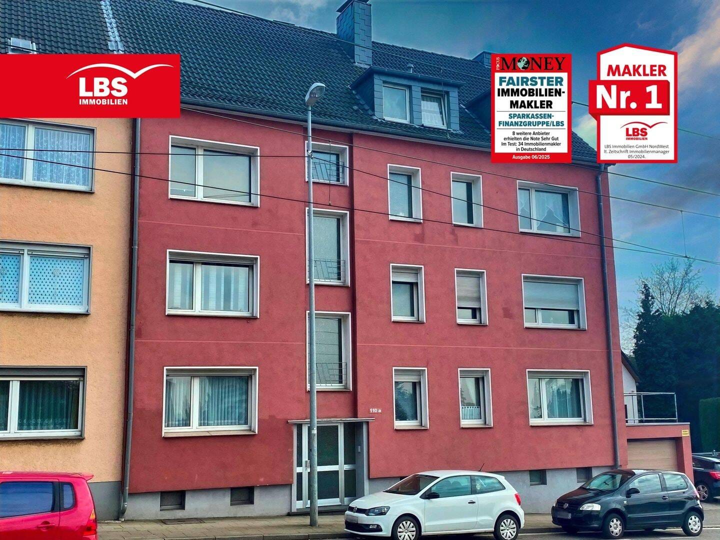 Immobilie in Mülheim an der Ruhr - Kapitalanlage - Gepflegtes 7 Parteien Mehrfamilienhaus mit Ausbaureserve! - Bild 0