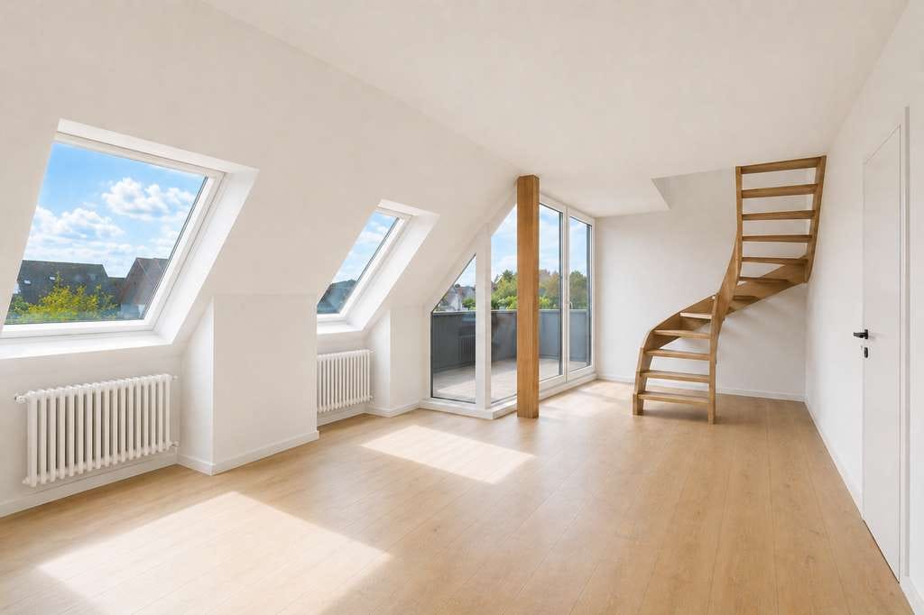Immobilie in Seukendorf - Helle, modernisierte 5-Zi.-Maisonette-Wohnung mit Loggia & Garage in Hiltmannsdorf - Bild 0