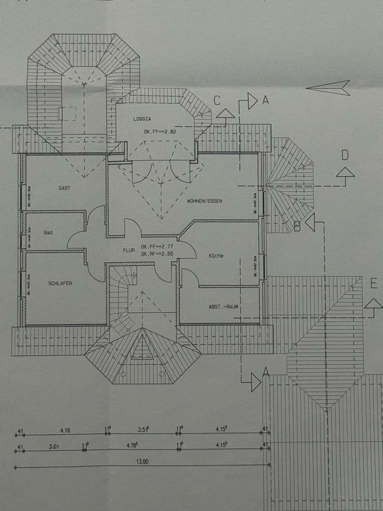 Immobilie in Kutenholz - Architektenhaus in Kutenholz - individuell geplant, massiv gebaut, bezugsfrei auf 1.003 m² - Bild 2
