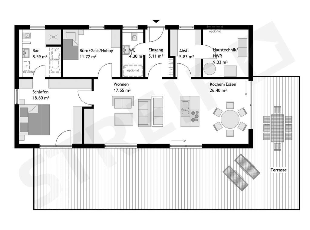 Immobilie in Straßenhaus - Ihr individueller Traum-Bungalow in Straßenhaus inkl. Grundstück - Bild 1