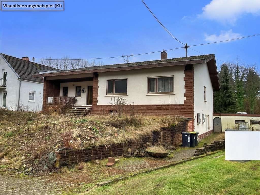 Immobilie in Nonnweiler - Zwangsversteigerung im März ++ Einfamilienhaus / Einliegerwohnug++ 
Provisionsfrei für Käufer!! I - Bild 0