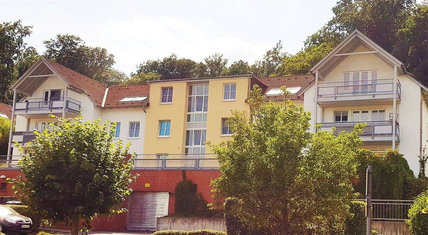 Immobilie in Krauthausen - 1-Raum-Wohnung mit Terrasse in ruhiger Lage Krauthausens zu verkaufen! - Bild 0