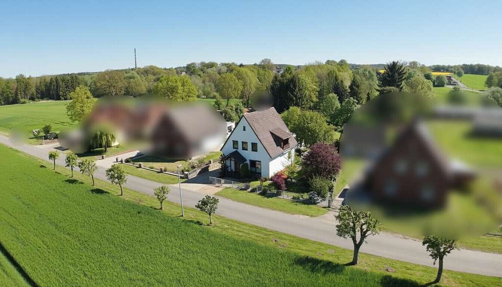 Immobilie in Dünsen - Idyllisches Einfamilienhaus in direkter Feldrandlage - Bild 3