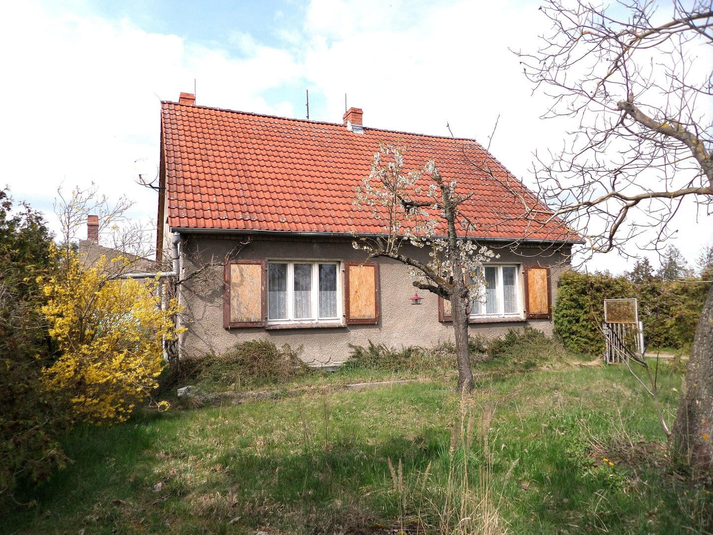 Immobilie in Doberlug-Kirchhain - PREISSENKUNG Haus mit 3.085 m² Grundstück, Hof, Garage & Nebengebäuden – nur 69.999 € - Bild 0