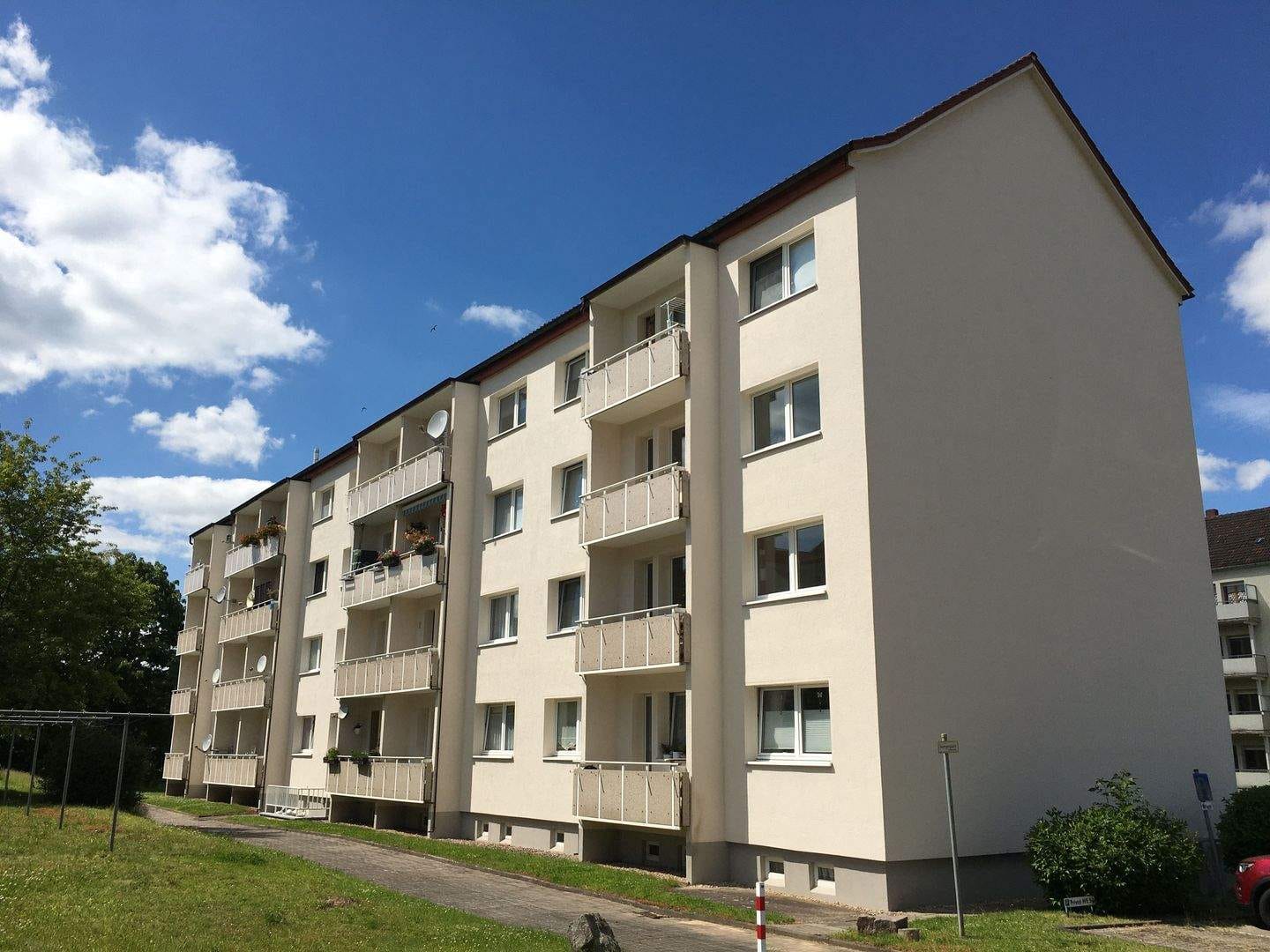 Immobilie in Amt Creuzburg - VERKAUF: attraktive 3-Raumwohnung mit Balkon in Mihla - Bild 0