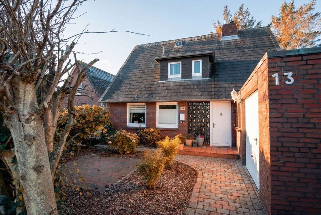 Immobilie in Wenningstedt-Braderup (Sylt) - Zweifamilienhaus mit Heidenpanorama in Wenningstedt - Bild 1
