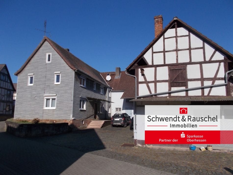 Immobilie in Ortenberg - Klassische Hofreite mit Fernwärme in Ortenberg-Bergheim - Bild 0