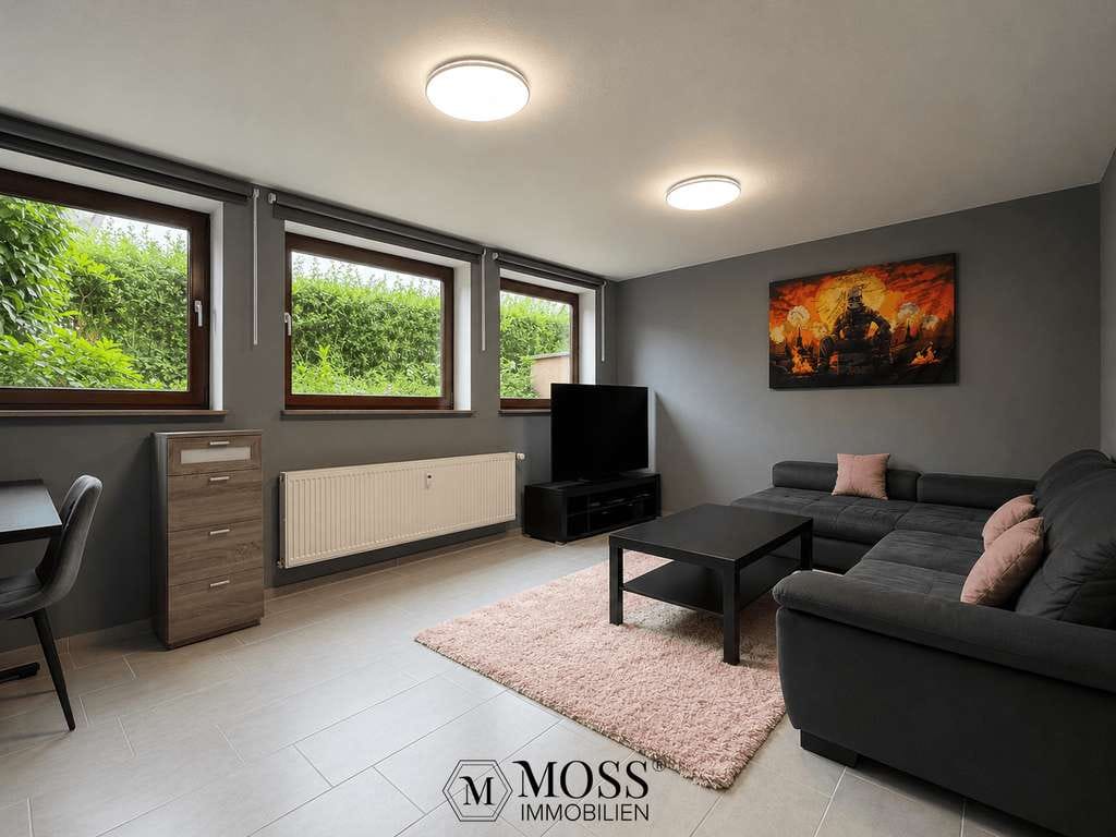 Immobilie in Ehrenkirchen - Zukunftssicher investieren – modernisierte Wohnung mit Gartenanteil in ruhiger Lage - Bild 1