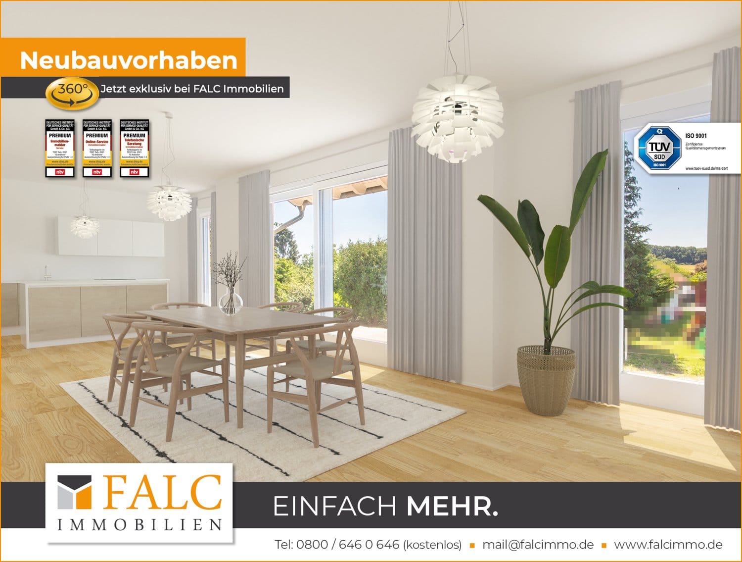 Immobilie in Niederbreitbach - Moderne Neubauwohnung mitten im Grünen - die perfekte Kapitalanlage! - Bild 0
