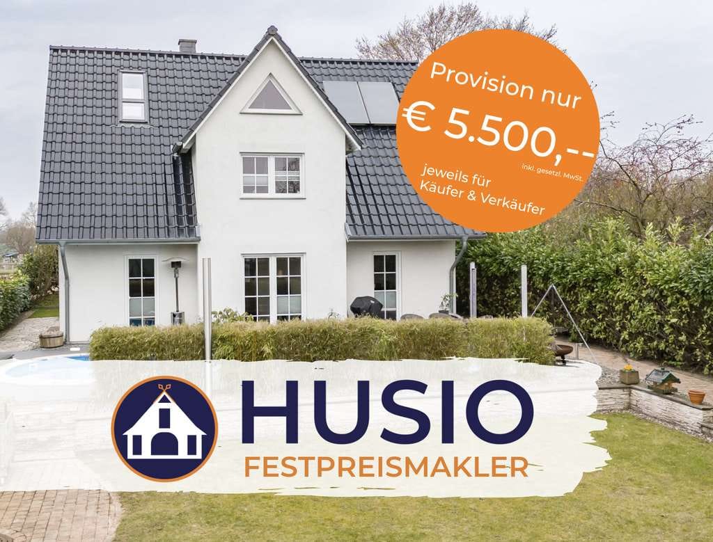 Immobilie in Fahrenkrug - Hochwertig ausgestattetes Architektenhaus mit Kapitänsgiebel, Pool und ausgebautem Dachgeschoss - Bild 0