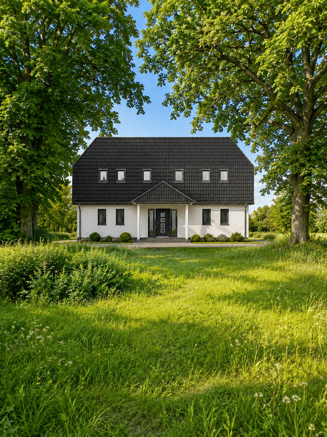 Immobilie in Eixen - Neues Herrenhaus auf ca. 66.500m² in 18334 Eixen OT Spiekersdorf inkl. zusätzlichen Bauland + Ackerland + Grünland + Seefläche - Bild 4