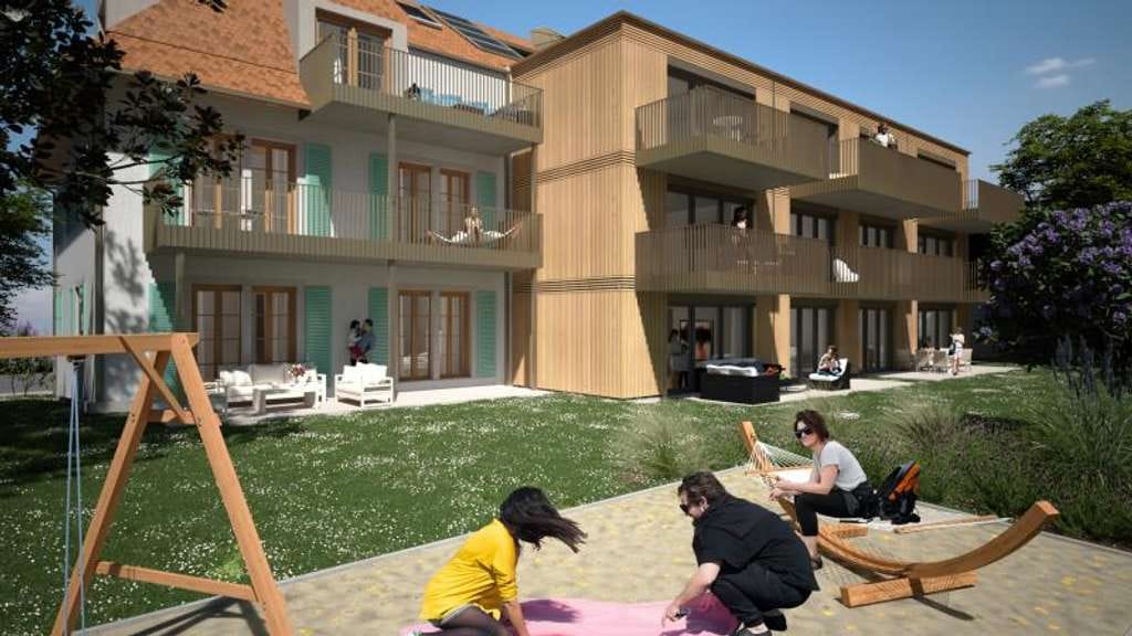 Immobilie in Gaienhofen - Ferienwohnung am Bodensee - Energiestandard A+ / großer Südbalkon - barrierefrei - Bild 2