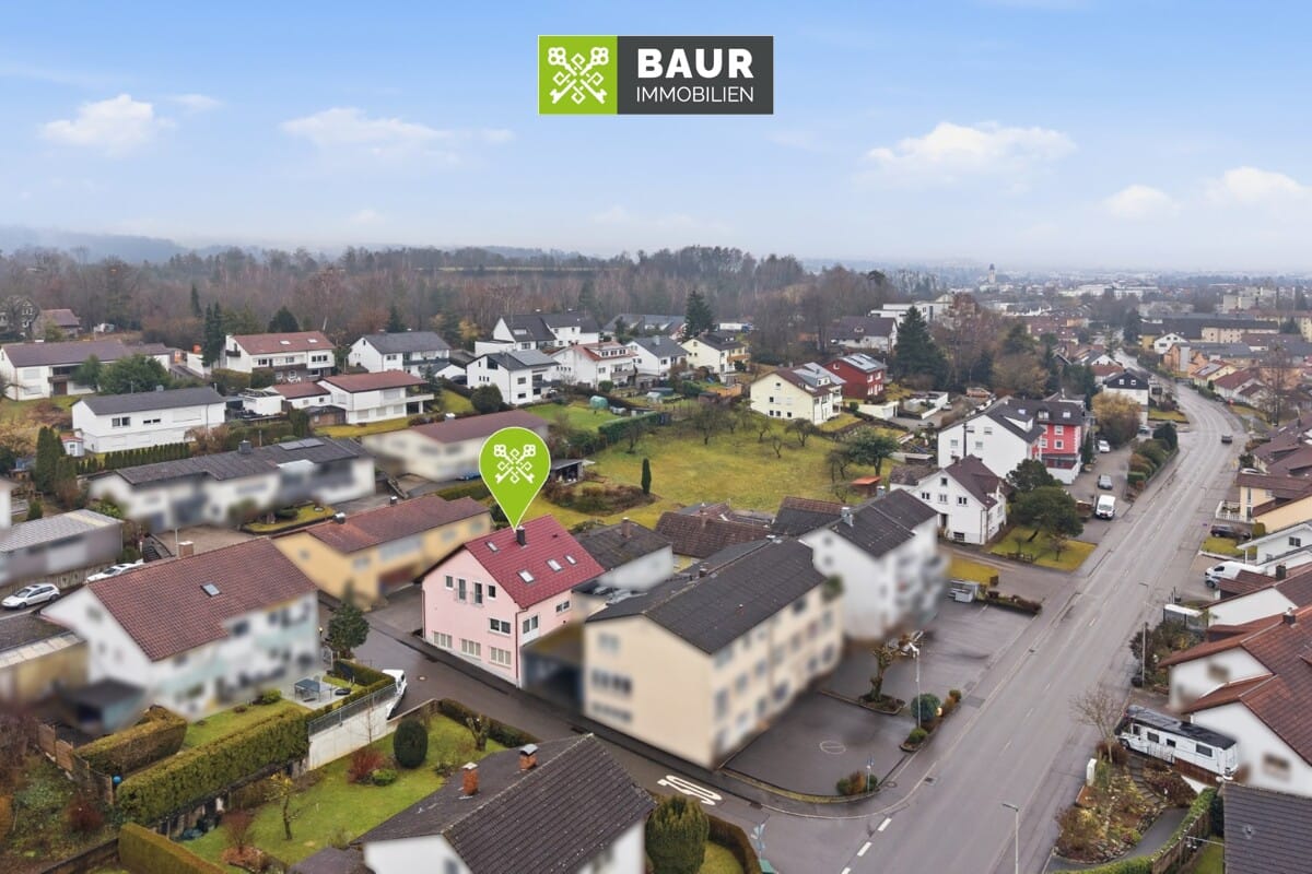 Immobilie in Baindt - 360° | Gepflegte Doppelhaushälfte mit Dachloggia und Stellplatz in Baindt - Bild 1