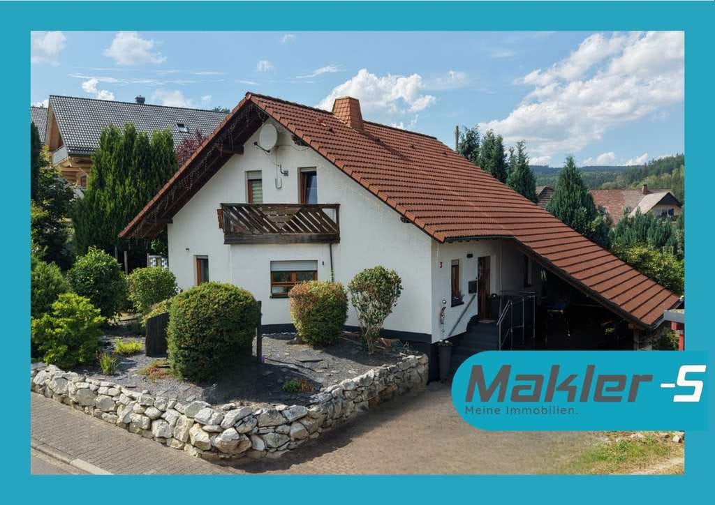 Immobilie in Langweiler - Langweiler - dort wo andere Ferien machen. Tolles EFH m. Carport, Pool  & himmlischen Garten - Bild 0