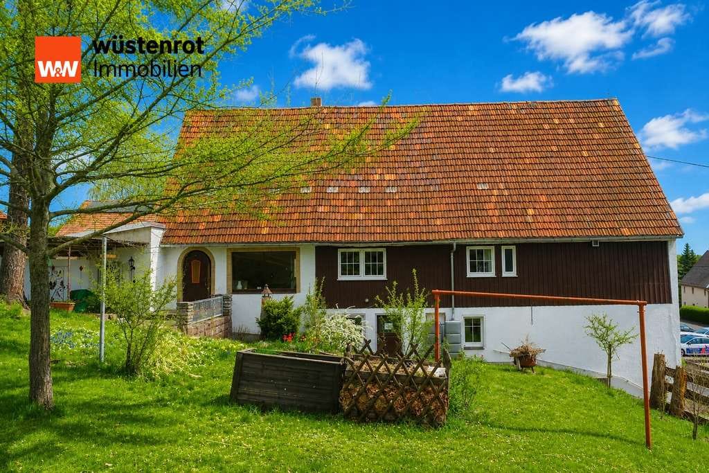 Immobilie in Großschirma - Charmantes Mehrgenerationenhaus mit Einliegerwohnung, großem Grundstück & Panoramaausblick - Bild 4