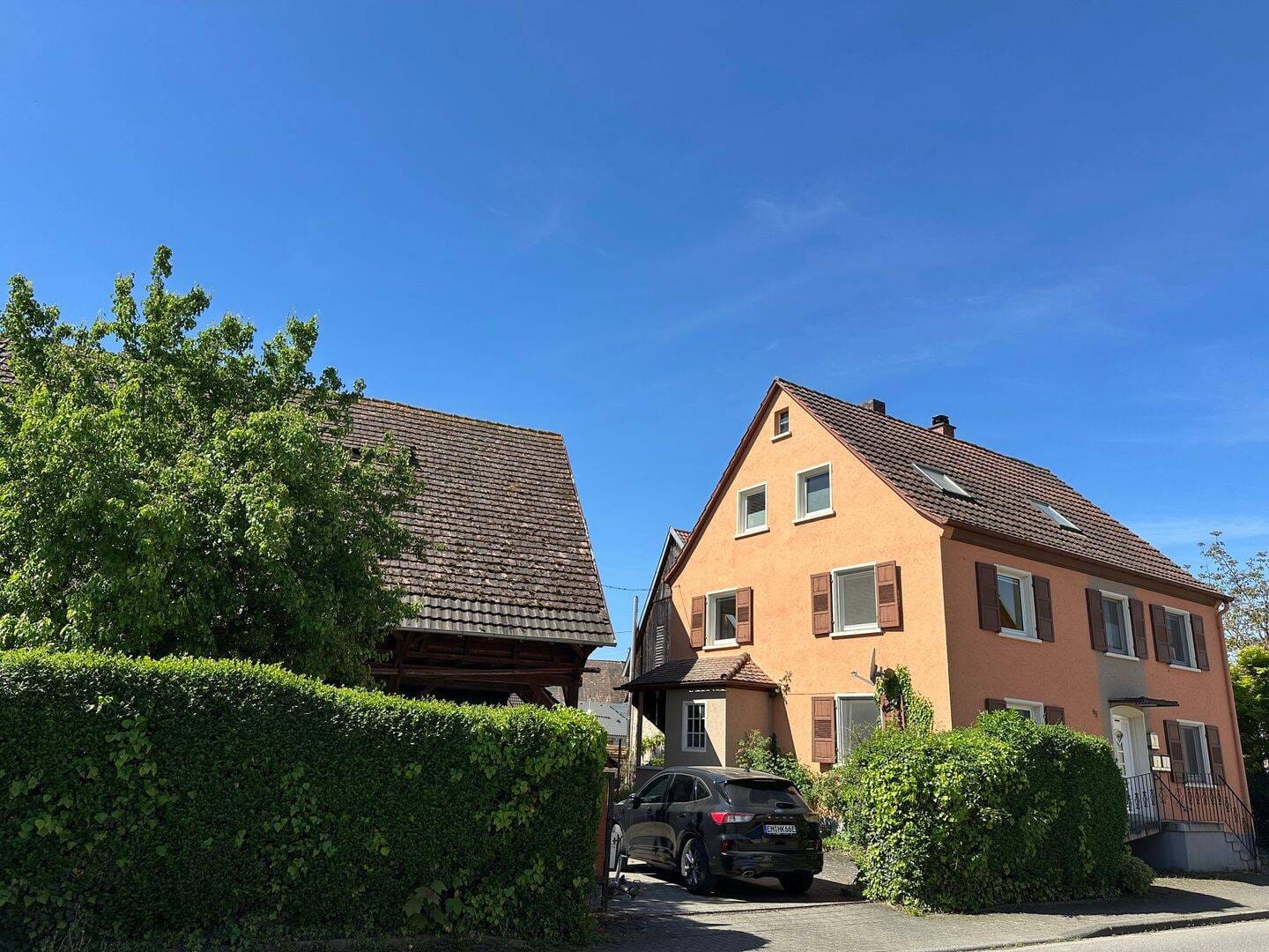 Immobilie in Weisweil - Wohnhaus mit Ökonomiegebäude auf sehr großem Grundstück - Bild 0
