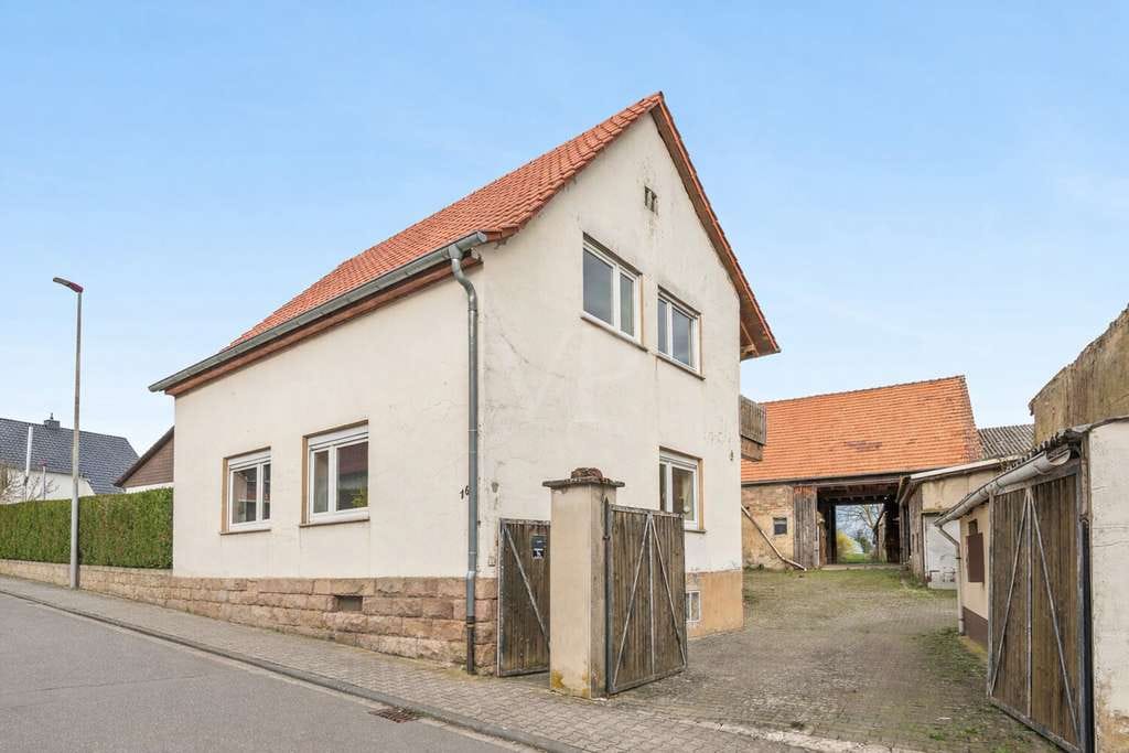 Immobilie in Kirchheimbolanden - Ehemalige Hofreite mit viel Platz – Raum für Ideen, Familie und Handwerk! - Bild 1