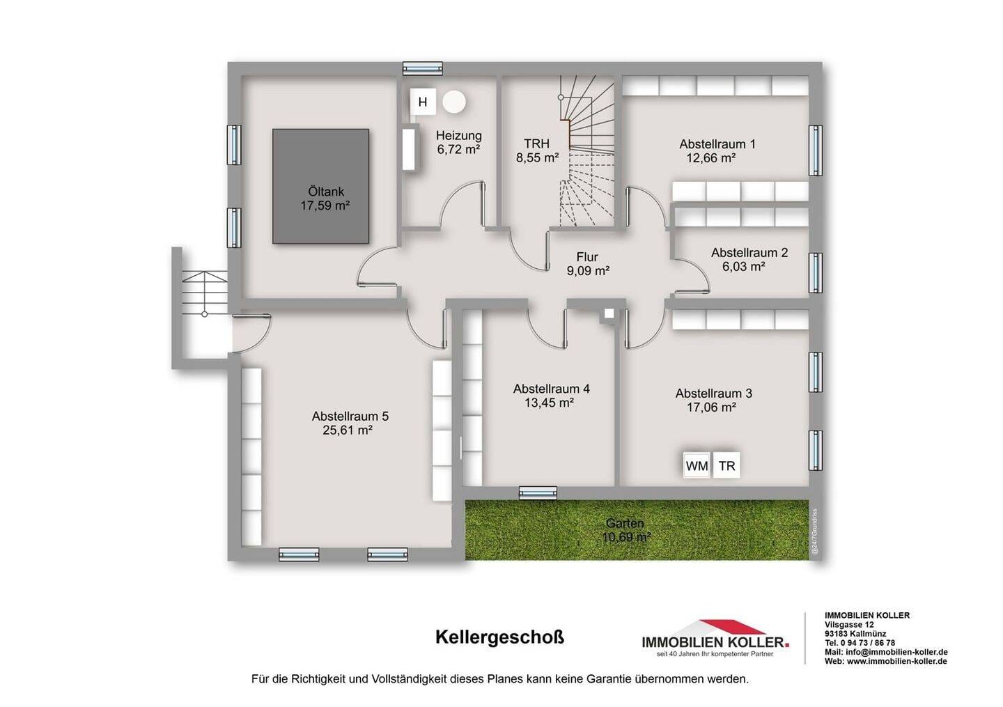 Immobilie in Schmidmühlen - 3-Fam.-Wohnhaus mit Doppelgarage und Garten - Bild 4