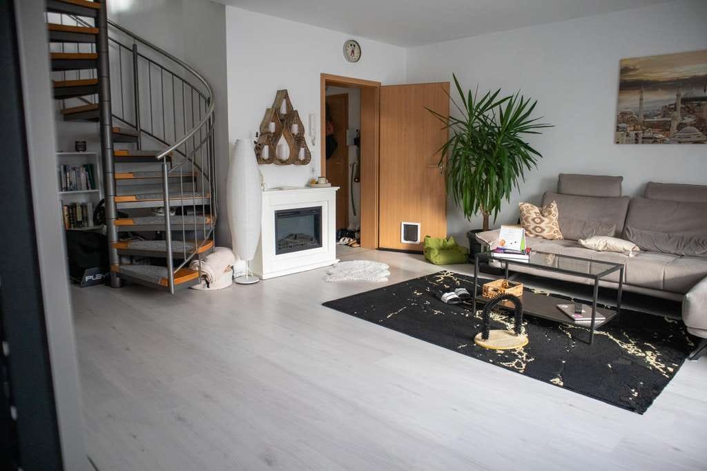 Immobilie in Tawern - Modernes Wohnen nahe Luxemburg: Großzügige 135 m² Maisonette in Tawern - Bild 1