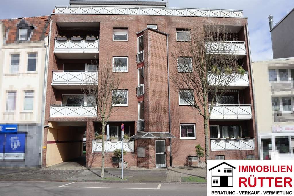 Immobilie in Kamp-Lintfort - KaLi (Zentrum), ETW im TOP-Zustand, ca. 97 m² Wfl., 4,5 ZKDBG-WC, Loggia, Kellerraum, KFZ-Stellplatz - Bild 1