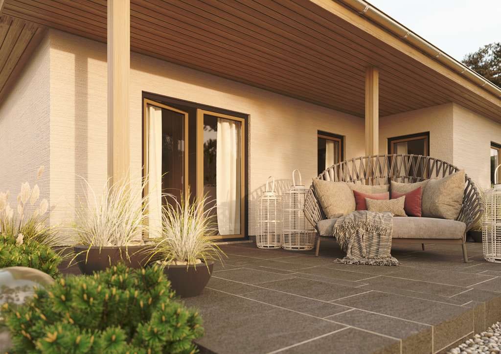 Immobilie in Briesen (Mark) - Schlüsselfertige Übergabe: Viel Platz auf einer Ebene – moderner Bungalow für komfortables Wohnen - Bild 1