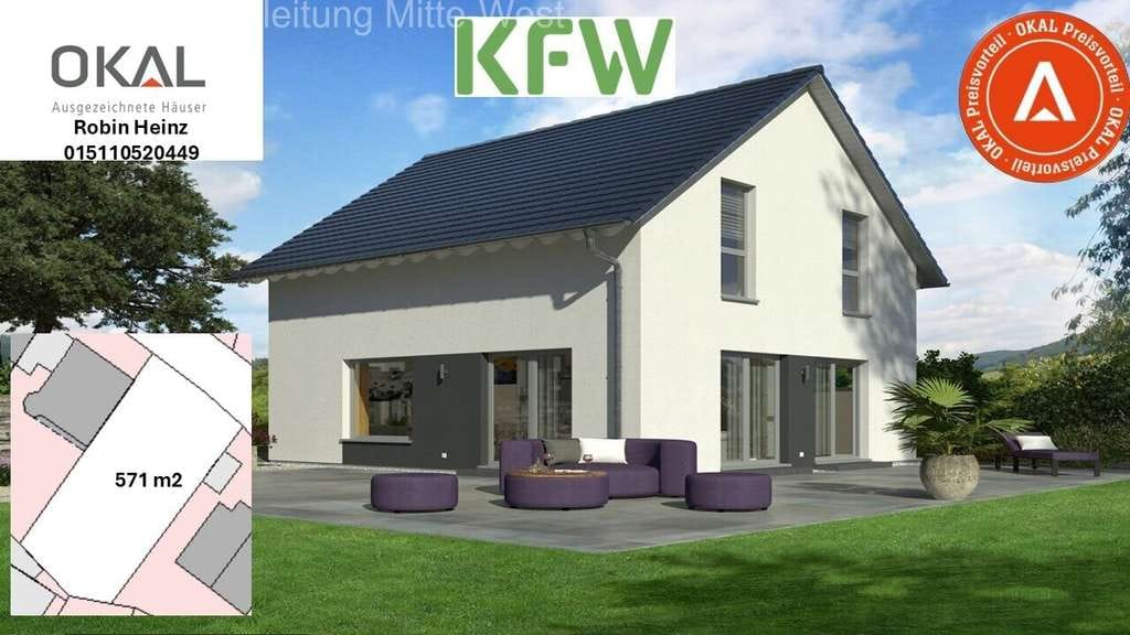 Immobilie in Bessenbach - Design 10: EINZUGSFERTIGES EFH MIT OFFENER ARCHITEKTUR UND KELLER - Bild 0